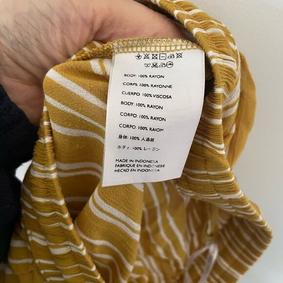 Faithfull the Brand Bisou Pant Roy Stripe size USA 8/ large - Picture 9 of 10